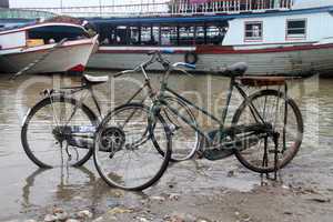 Bicycles and boats