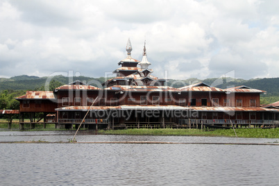 Wooden monastery