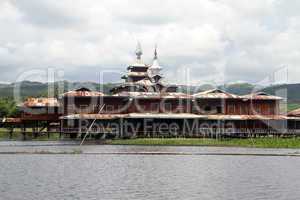 Wooden monastery