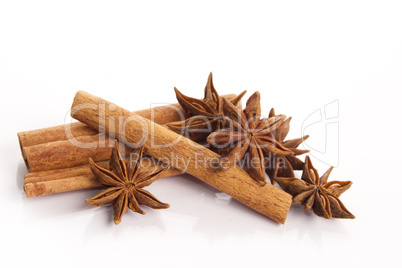 cinnamon and star anise