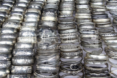 Braclets on the stall