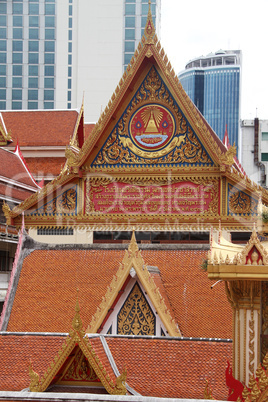 Roofs of temple