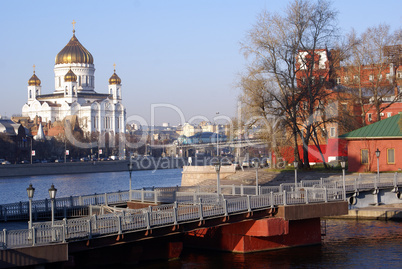 River and cathedral