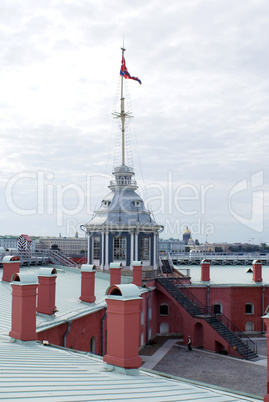 Tower with flag