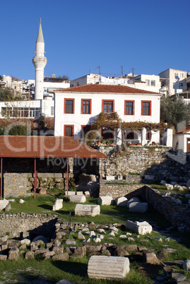Ruins and mosque
