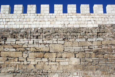 Stone wall in Bursa