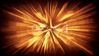 Abstract background with gold waves.