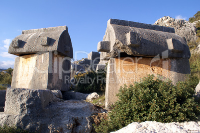 Grave stones