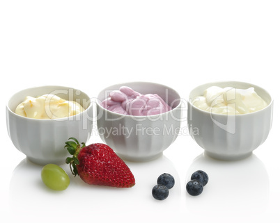 Yogurts With Fruits