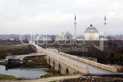 Bridge and mosque