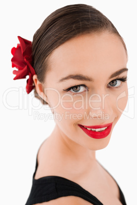 Beautiful smiling woman