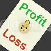 Profit Switch On Representing Market And Trade Earnings