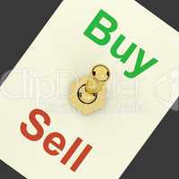 Buy Word Representing Business Trade And Purchasing
