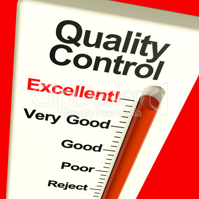 Quality Control Excellent Monitor Showing Satisfaction And Perfe