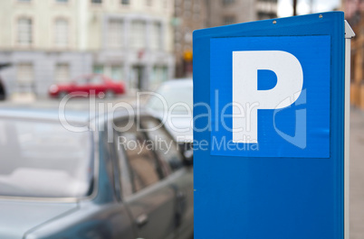 Parking sign