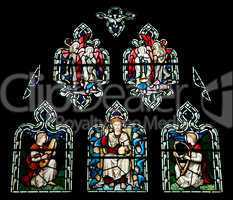 Stained glass window