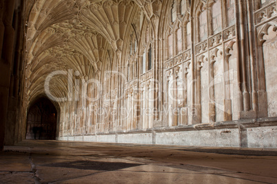 Cloister in Gloucester Cathedral