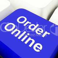 Order Online Computer Key In Blue For Buying On The Web
