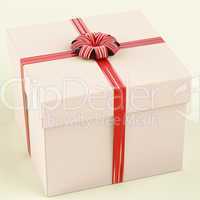 Pink Gift Box As Birthday Present For Girl