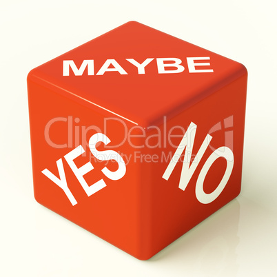 Maybe Yes No Dice Representing Uncertainty And Decisions