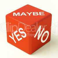 Maybe Yes No Dice Representing Uncertainty And Decisions