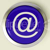 Email Button For Sending Message Over Internet