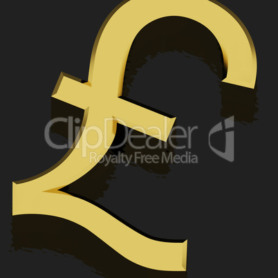 Pound Sign As Symbol For Money Or Wealth