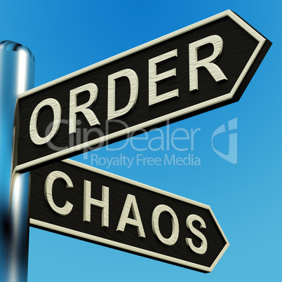 Order Or Chaos Directions On A Signpost