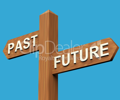 Past Or Future Directions On A Signpost