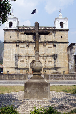 Cross and church
