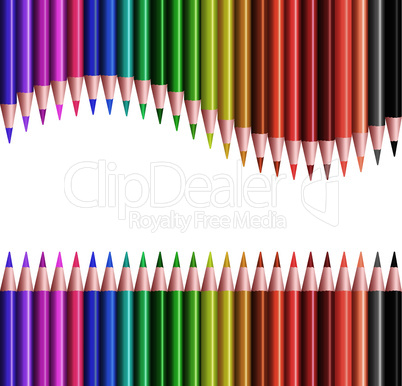 vector sets of colored pencils