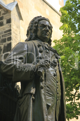 Bach Denkmal in Leipzig