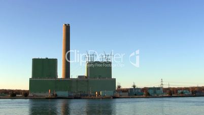 Cape cod electric power plant; left side