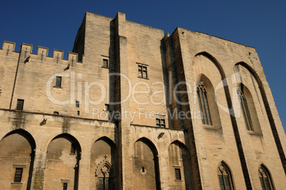 France, Le Palais Des Papes in Avignon