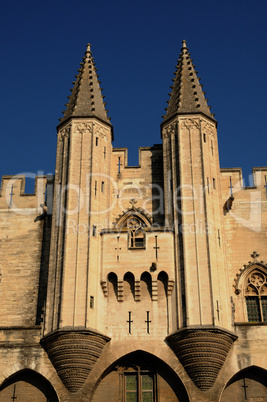 France, Le Palais Des Papes in Avignon