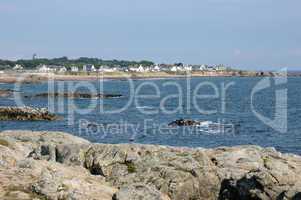 France, La Cote Sauvage in Batz sur Mer