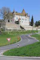 Old castle of Oron, Fribourg canton, Switzerland