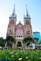 Historic Cathedral in Ho Chi Minh,Vietnam