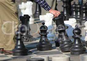 Outdoor chessgame