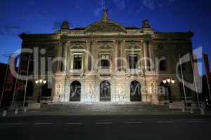 Big Theater by night, Geneva, Switzerland