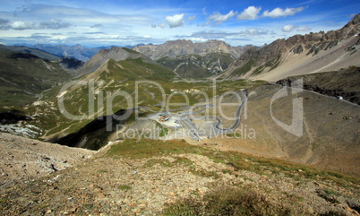 Galibier pass, france