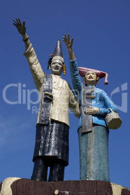 Sculpture in Parapat