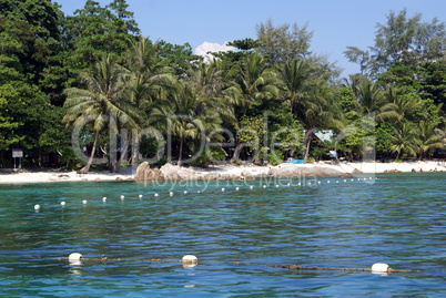 Sea and island