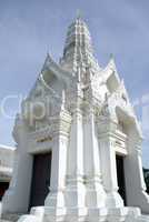 White pagoda in Ayuthaya