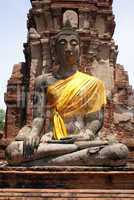 Buddha in wat Mahathat