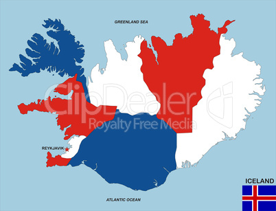 iceland map