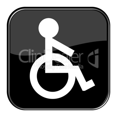Button: Rollstuhl