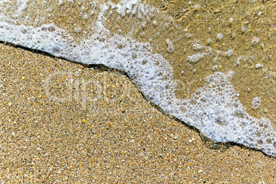 sea ??foam on the beach incident