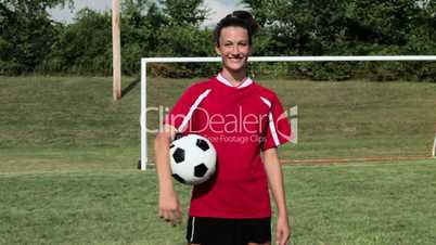 Girls' Soccer Team - Cross-Media