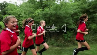 Girls' Soccer Team - Cross-Media